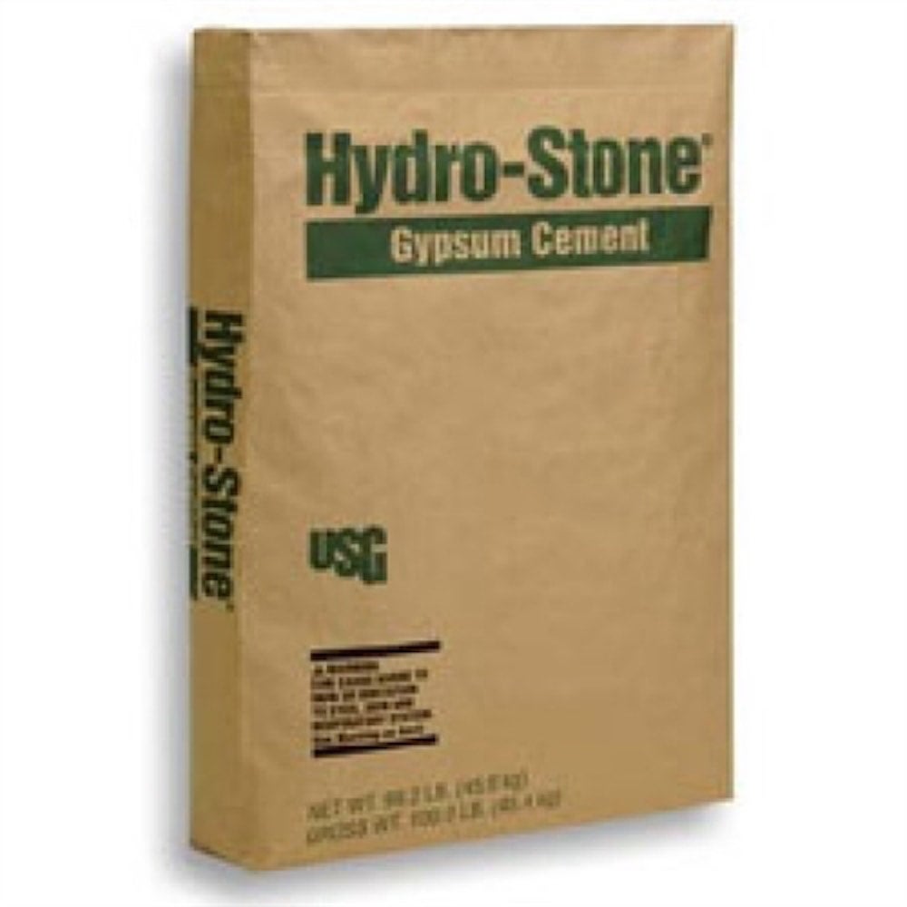 USG HYDROSTONE TB 10 lb Bag - Gypsum Cement - Extremely Hard, High  Compressive Strength, Fine Detail